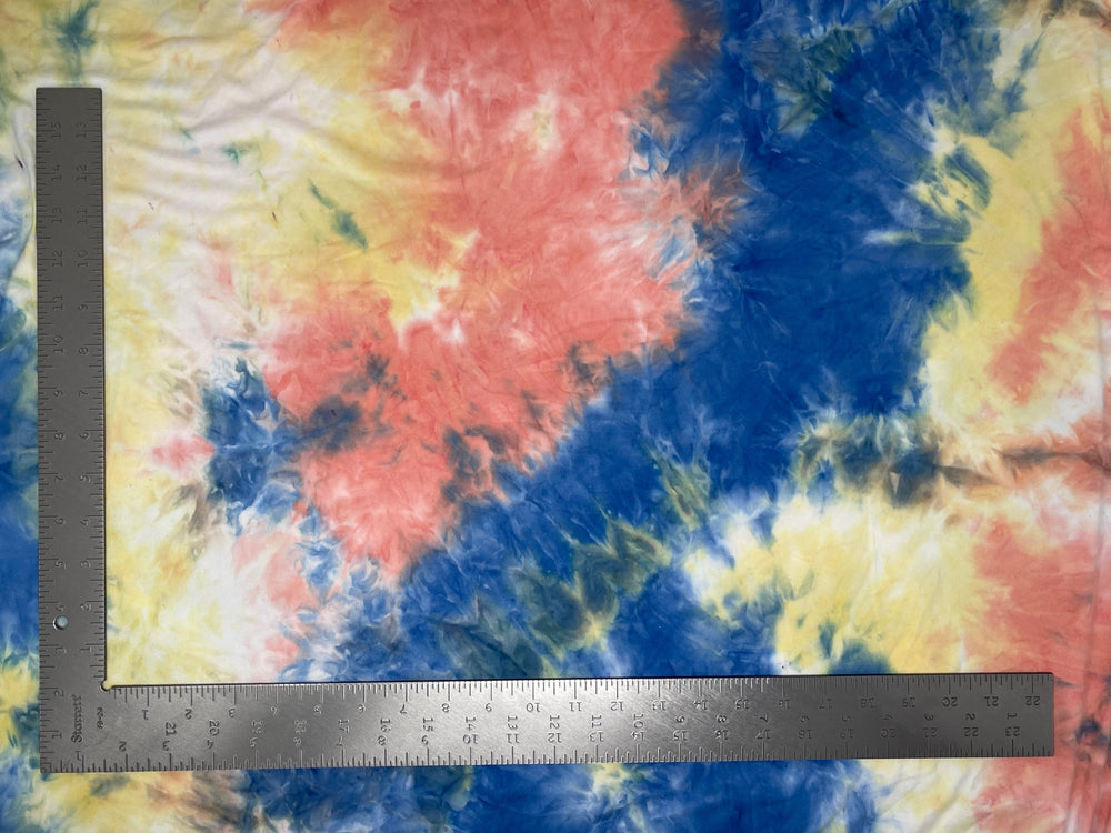 DTY Double Sided Brushed Knit Tie Dye Fabric | Express Knit Inc.