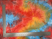DTY Double Sided Brushed Knit Tie Dye Fabric