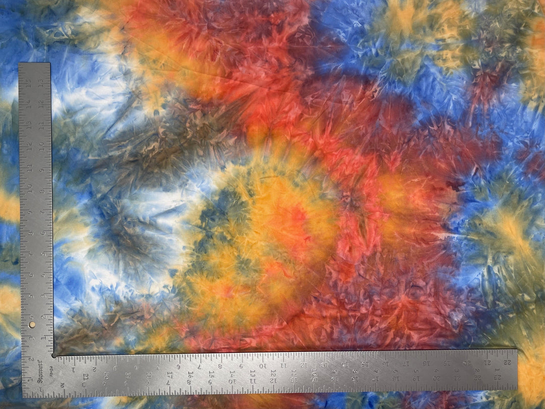 DTY Double Sided Brushed Knit Tie Dye Fabric | Express Knit Inc.