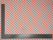 Liverpool Knit Neon Polka Dot Print Fabric | Express Knit Inc.