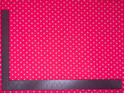 Liverpool Knit Neon Polka Dot Print Fabric