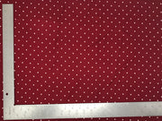 Techno Crepe Knit Pin Polka Dot Print Fabric | Express Knit Inc.