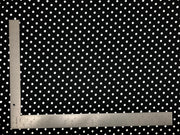 DTY Double Sided Brushed Knit Small Polka Dot Print Fabric - Express Knit Inc.