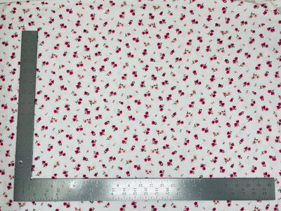 4x2 Brushed Rib Knit Floral Print Fabric | Express Knit Inc.