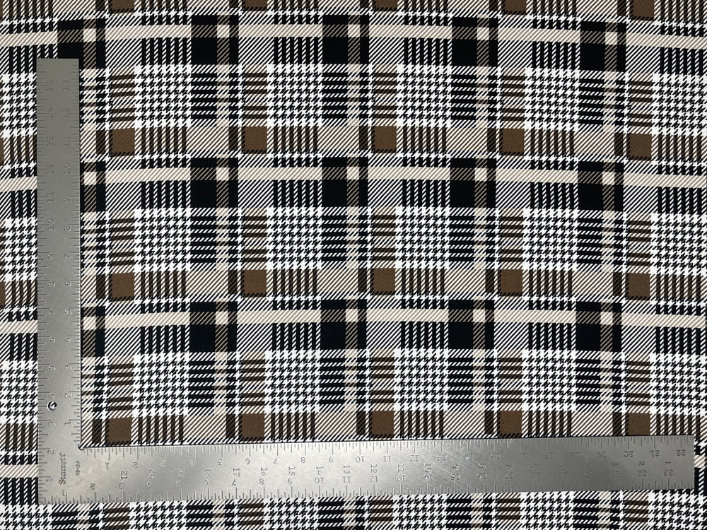 Liverpool Knit Plaid Print Fabric | Express Knit Inc.