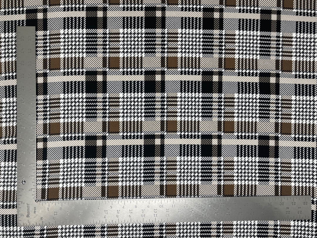 Liverpool Knit Plaid Print Fabric | Express Knit Inc.