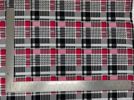 Liverpool Knit Plaid Print Fabric | Express Knit Inc.