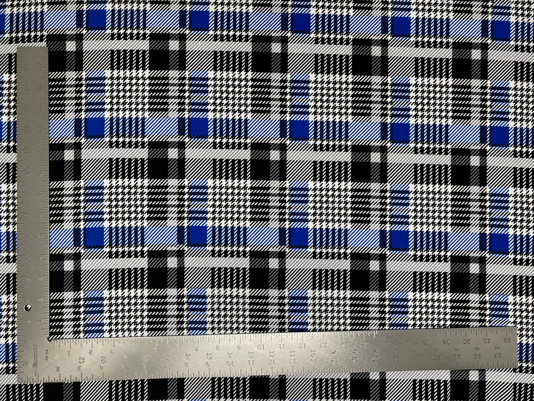 Liverpool Knit Plaid Print Fabric | Express Knit Inc.