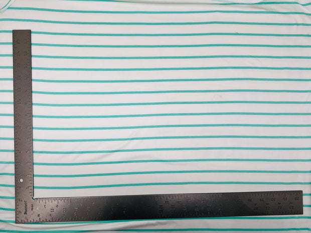 DTY Double Sided Brushed Knit Horizontal Stripes Print Fabric | Express Knit Inc.