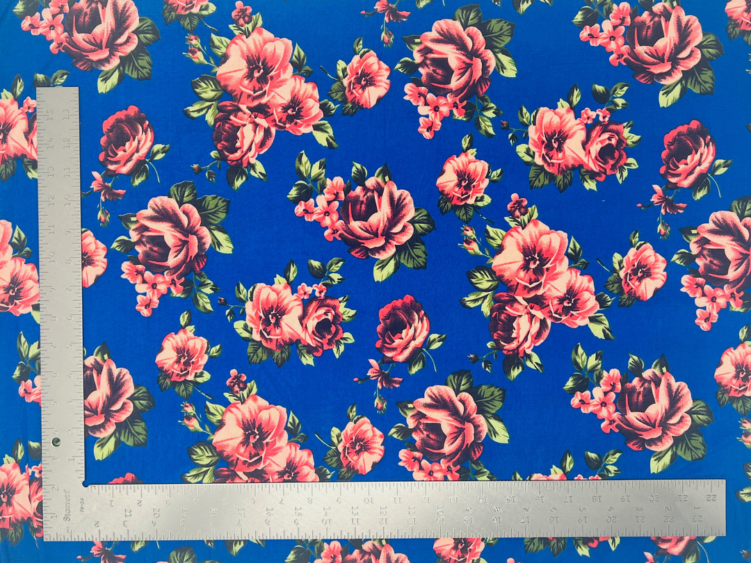 ITY Knit Floral Print Fabric | Express Knit Inc.