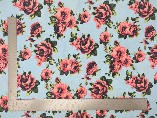 ITY Knit Floral Print Fabric | Express Knit Inc.