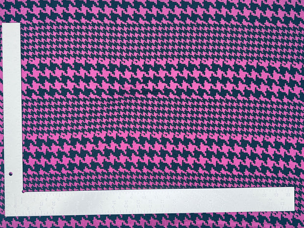 Liverpool Knit Houndstooth Print Fabric