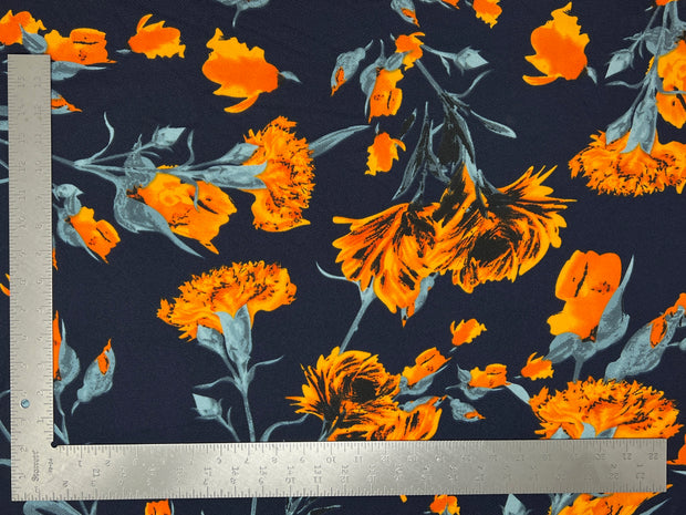 Liverpool Knit Floral Print Fabric | Express Knit Inc.