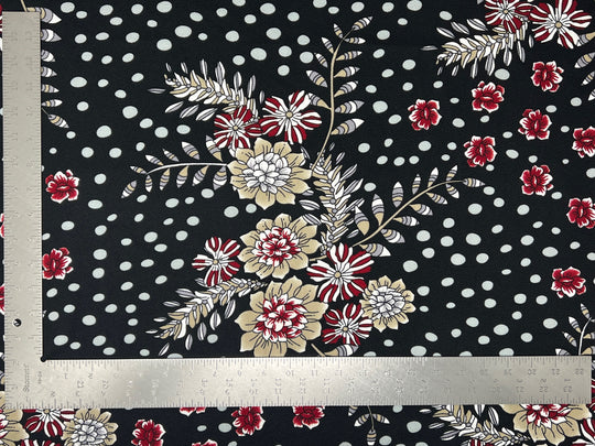 Liverpool Knit Floral Print Fabric | Express Knit Inc.