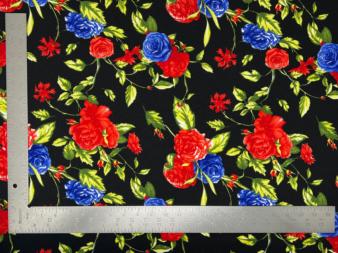 Liverpool Knit Floral Print Fabric | Express Knit Inc.