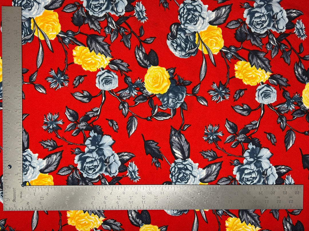 Liverpool Knit Floral Print Fabric | Express Knit Inc.