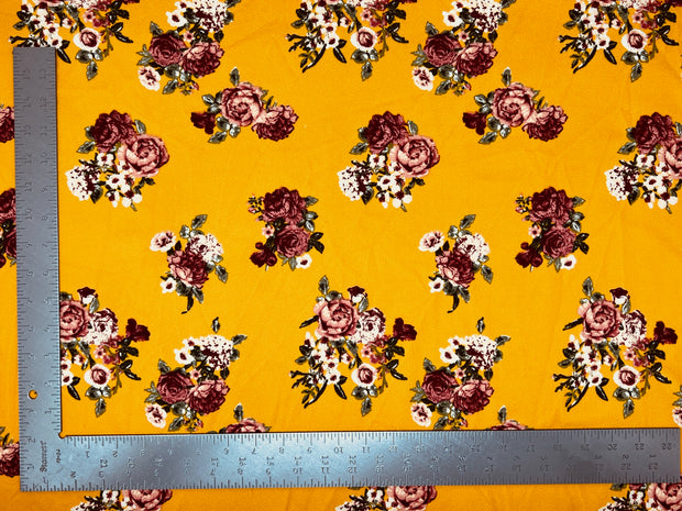 Liverpool Knit Floral Print Fabric | Express Knit Inc.