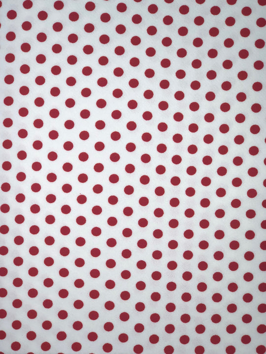 Liverpool Knit Polka Dot Print Fabric | Express Knit Inc.